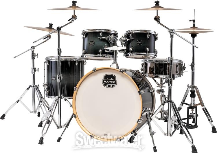 Mapex Armory 5-piece Rock Shell Pack - Black Onyx Burst