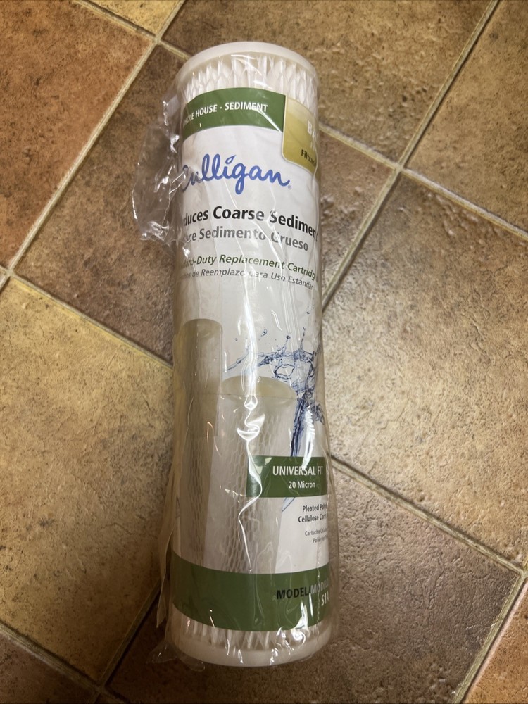 1 Culligan S1A Standard-Duty Whole House Water Filter 20 Micron Brand New