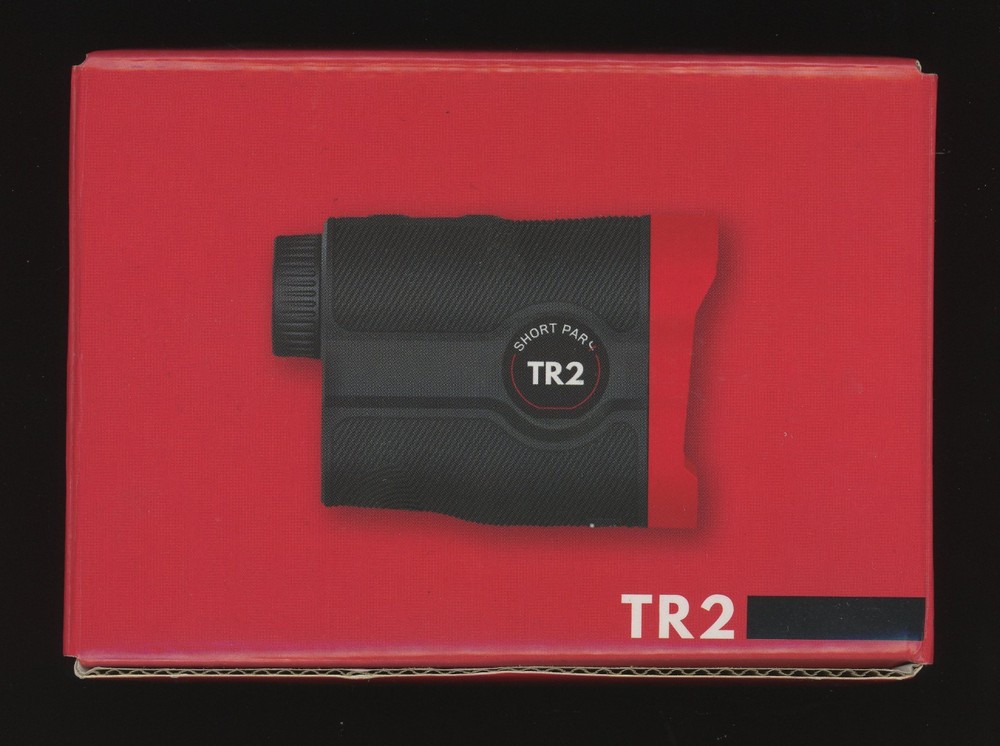 TR2 Golf Rangefinder from Short Par 4 Black with slope