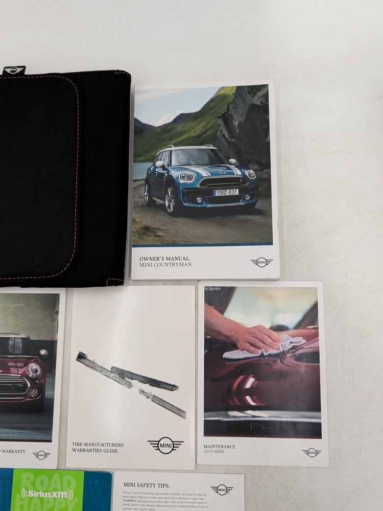 2019 MINI Countryman Owner's Manual With Supplements Plus Case
