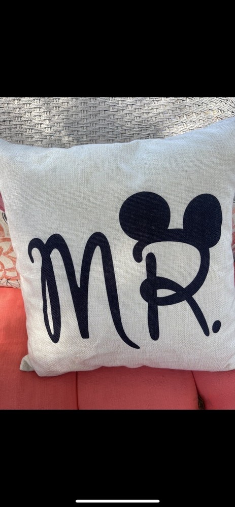 Mr And Mrs Disney Pillowcases