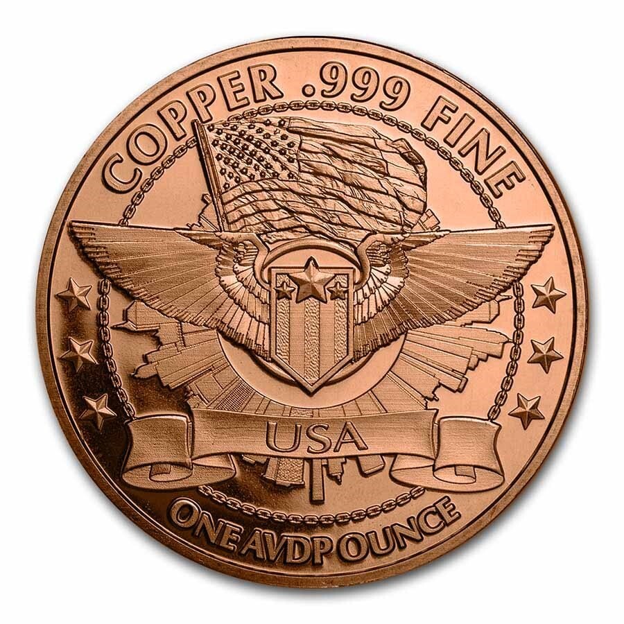 1 oz Copper Round - Aliens "We'll be Back"