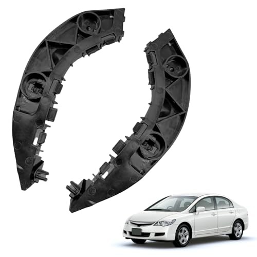 1 Pair Driver and Passenger Side Front Bumper Bracket, Front Bracket