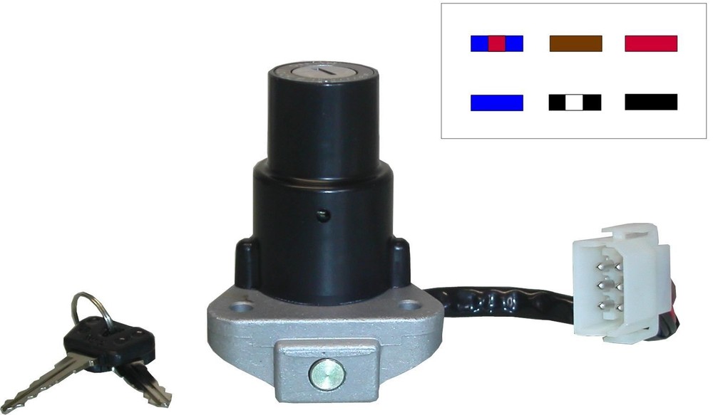 Yamaha TT 600 E Ignition Switch 1996-98