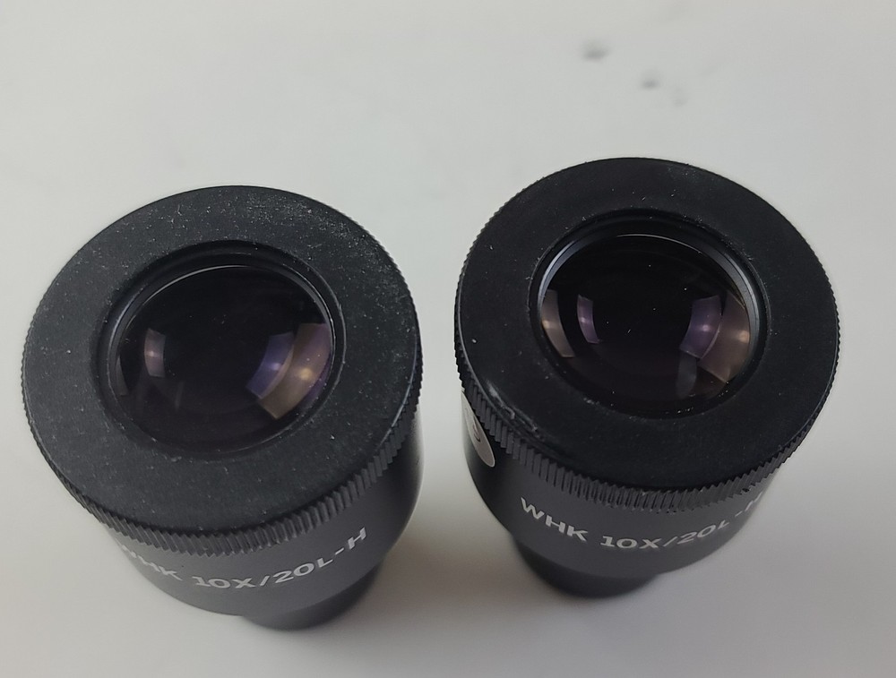 Olympus microscope WHK 10x/20L-H Eyepiece ~ Has Some Movement