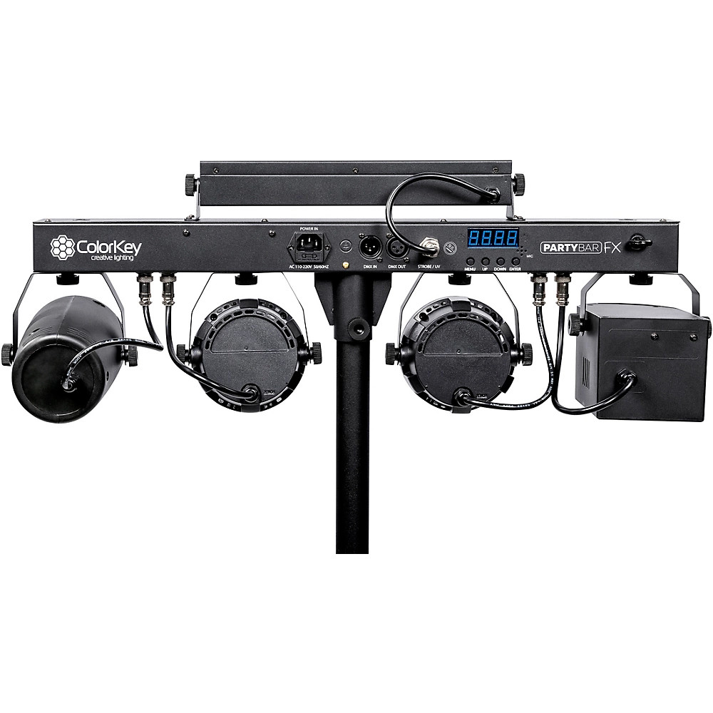 ColorKey PartyBar FX Compact 5 in 1 Multi Effect Lighting System