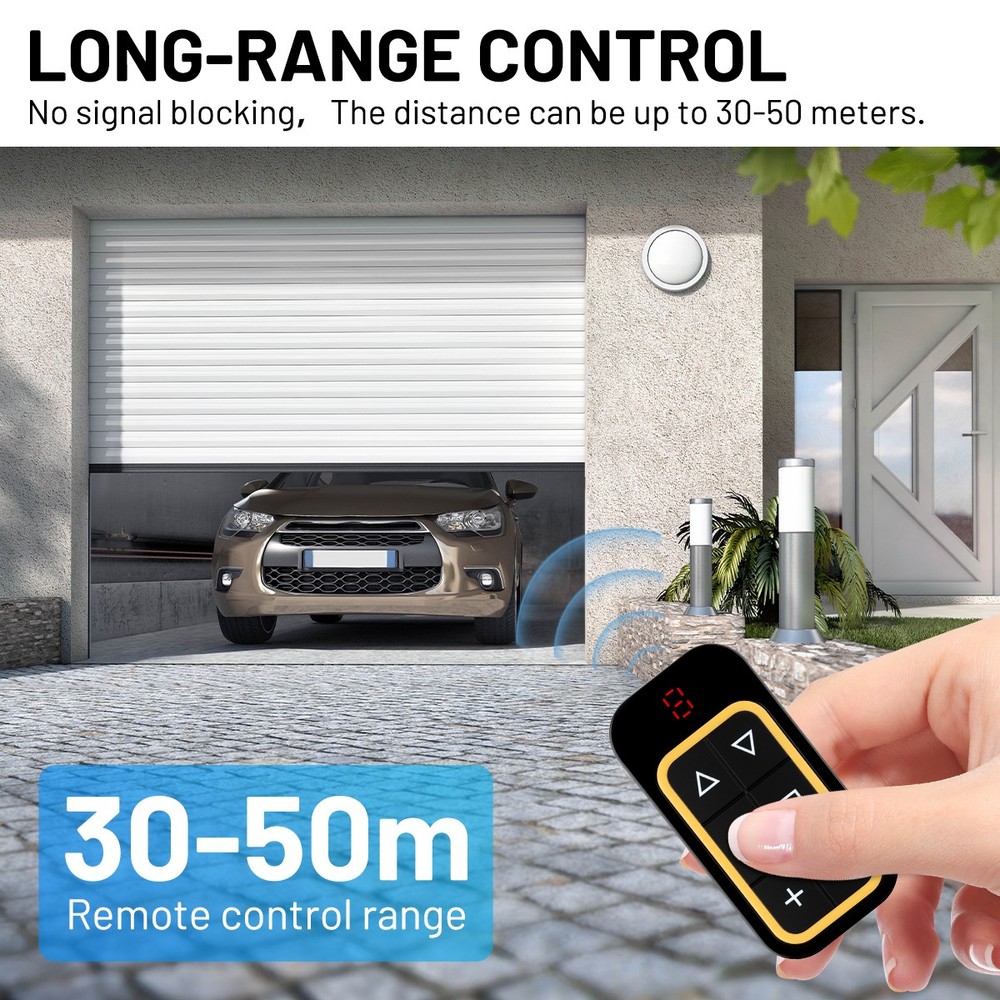 8-IN-1 Multi-Frequency Charging Wireless Remote Controller Universal Garage Gate