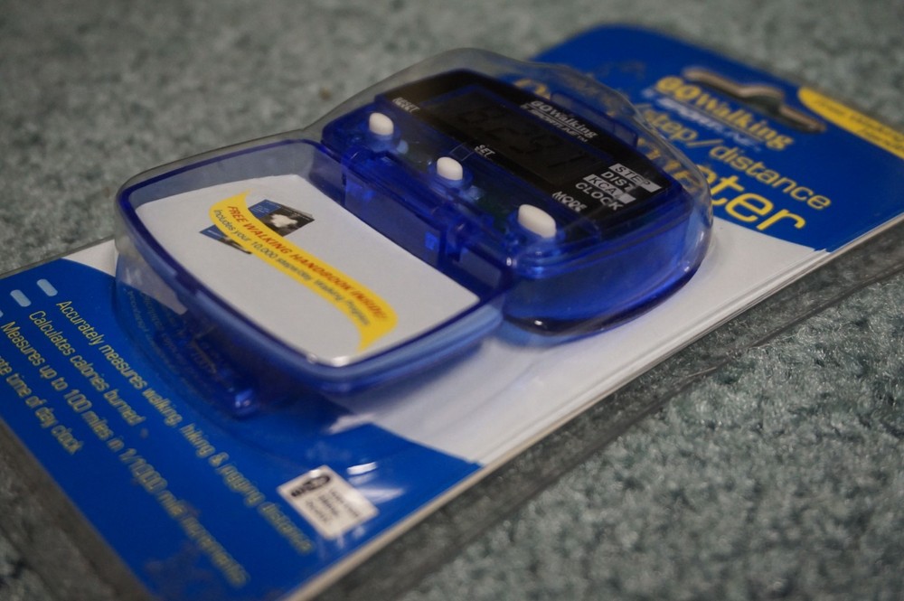 STEP PEDOMETER by GOWalking Sport Line NEW ORIGINALLY PACKED