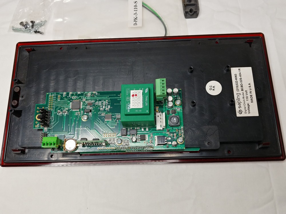 Bogen BCBD-33S-404-1R Clock *Read Description*