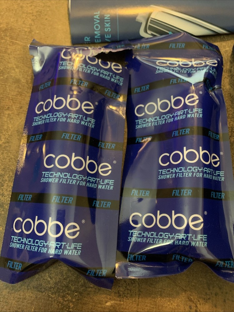 Cobbe 2 Pack Replacement Filters for Handheld Shower Head - Water Softener
