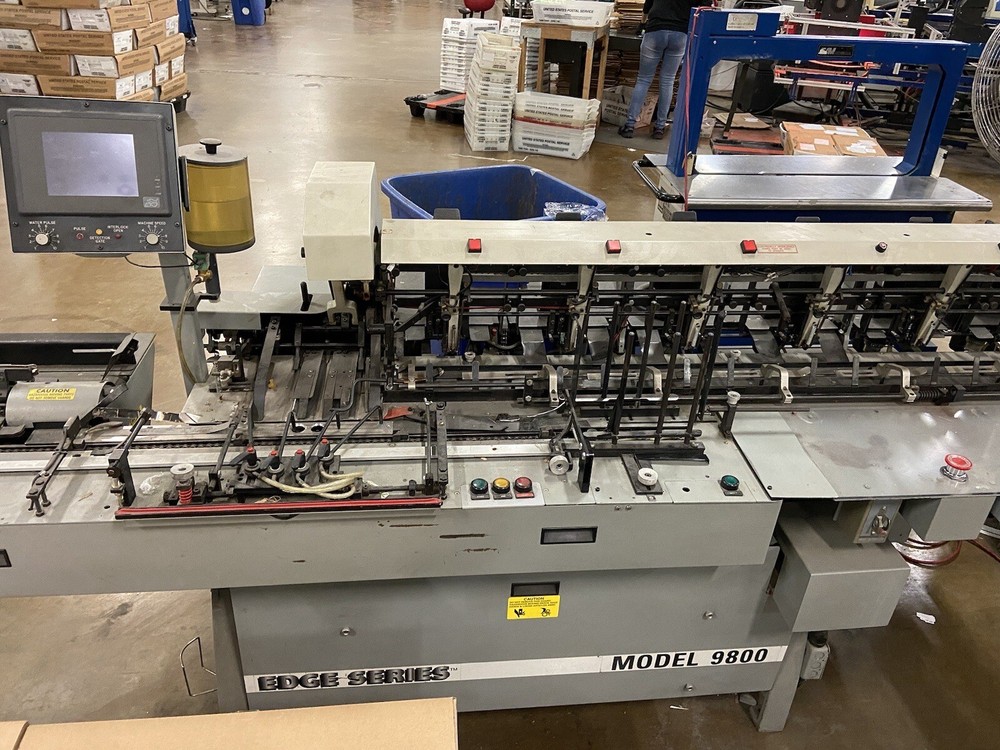 Mailcrafter Edge 9800 Inserter Low Hours!!!