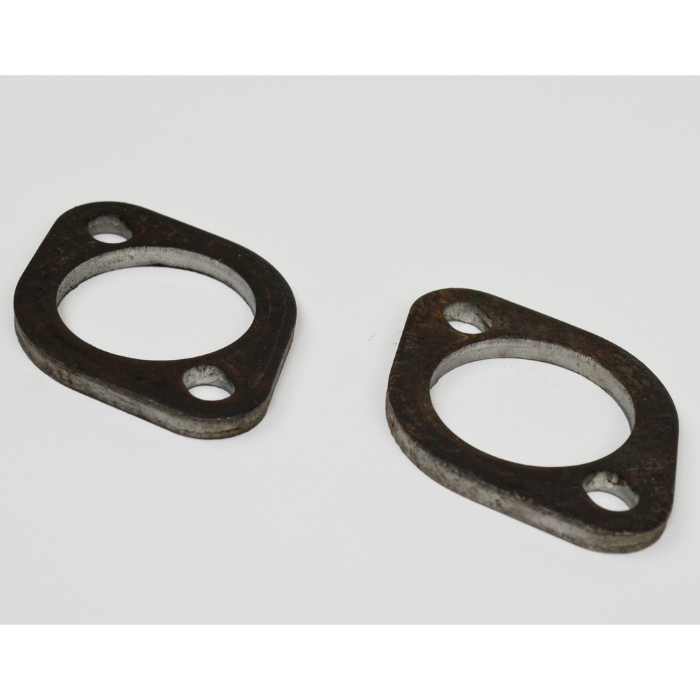 Exhaust Header Flange, 1-1/2 Center, Pair Dunebuggy & VW