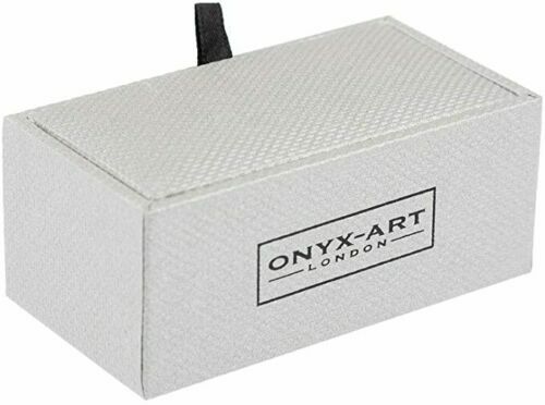 Onyx Art CK1122 Men's Multicoloured Square Cufflinks