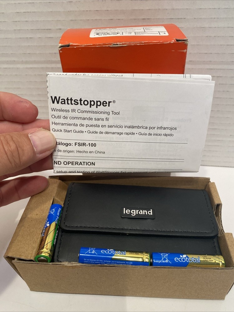 WattStopper FSIR-100 Wireless IR Configuration Tool, Use for IR Enabled Fixtu...