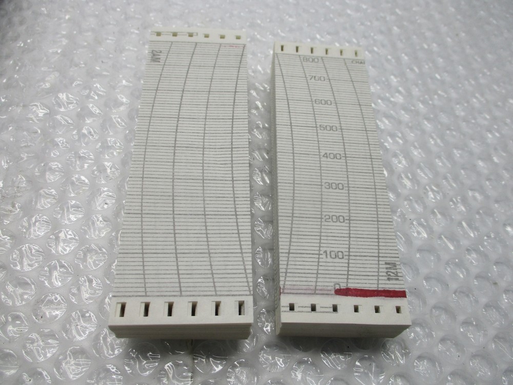 FOXBORO 53062-6TX FOLDING CHARTS NSMP