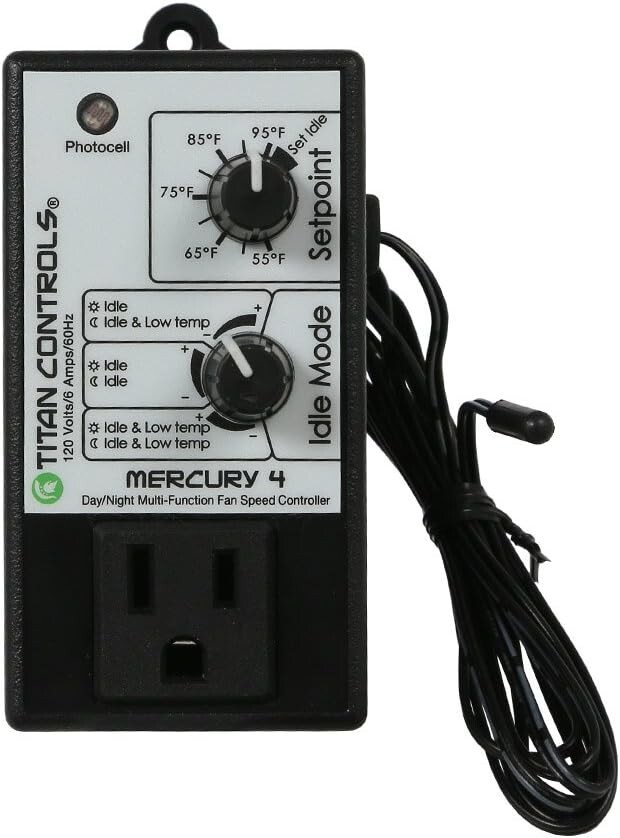 Titan Controls Mercury 4: Multi Function Fan Speed Controller