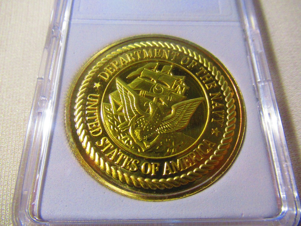 US NAVY - USS PONCE (LPD-15) Challenge Coin
