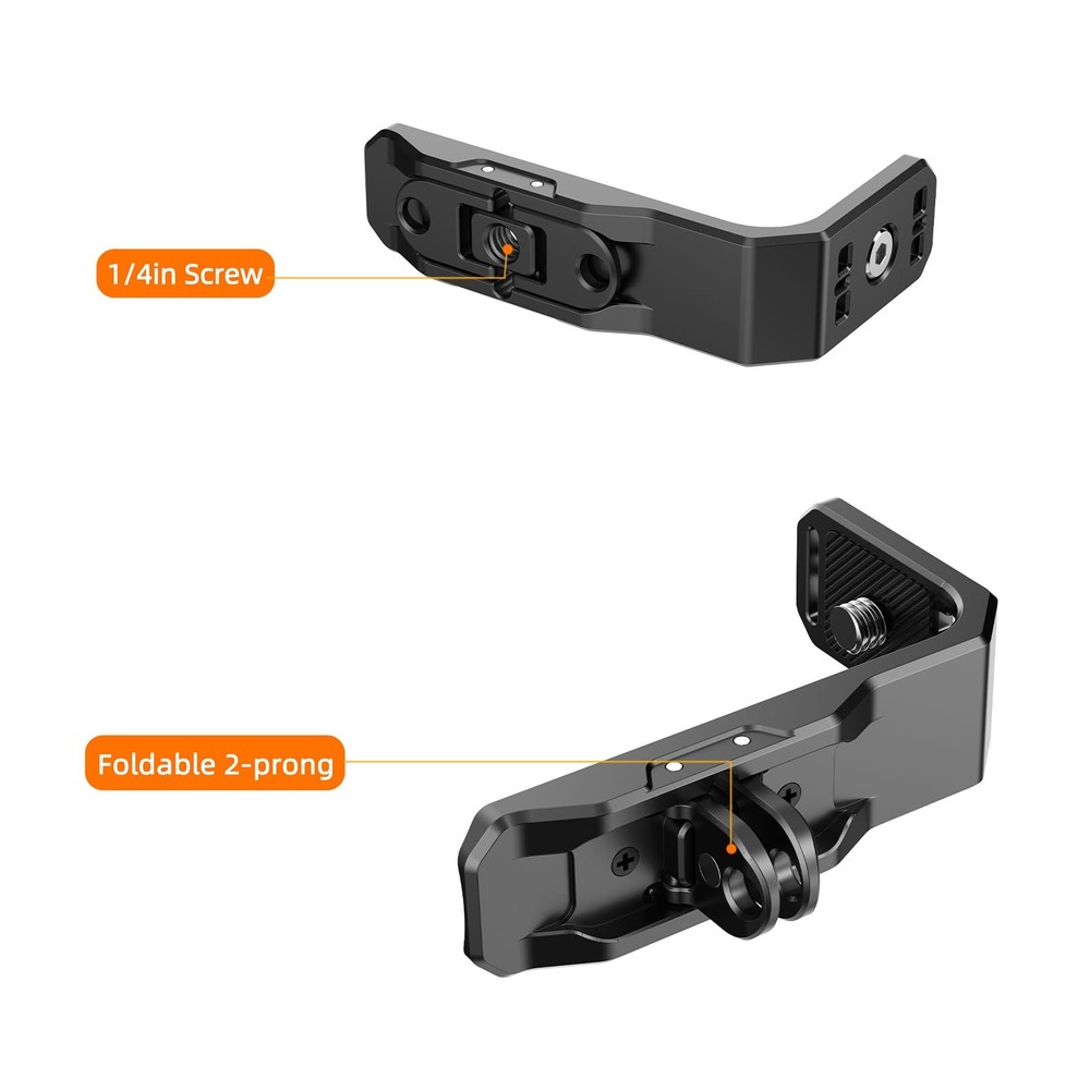 Horizontal Mount Bracket For Insta360 X5 L Bracket 1/4 Screw Adapter