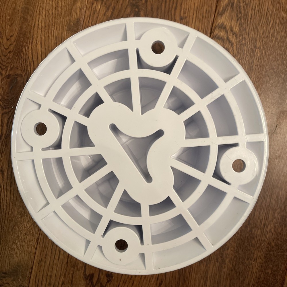 Pexco-Davidson FG300 Surface Mount Delineator Base White - 25 pack