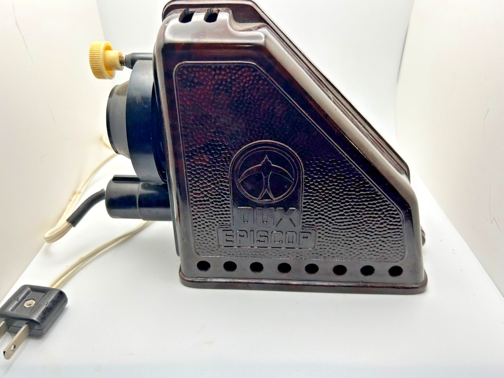 Vintage Dux Episcop Model Projector Bakelite - Power Upd  - Germany