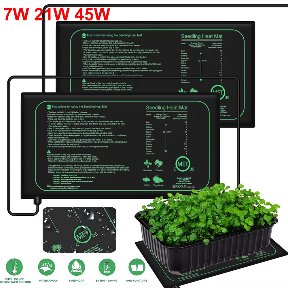 Waterproof Heating Mat for Germination and Propagation Plants