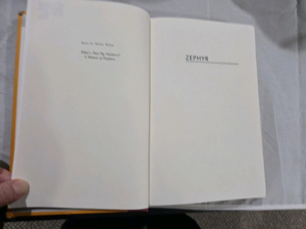 Zephyr Tracking A Dream Across America, Kisor, HC