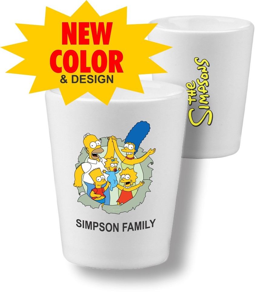 The Simpson's Character Shot Glass Collection