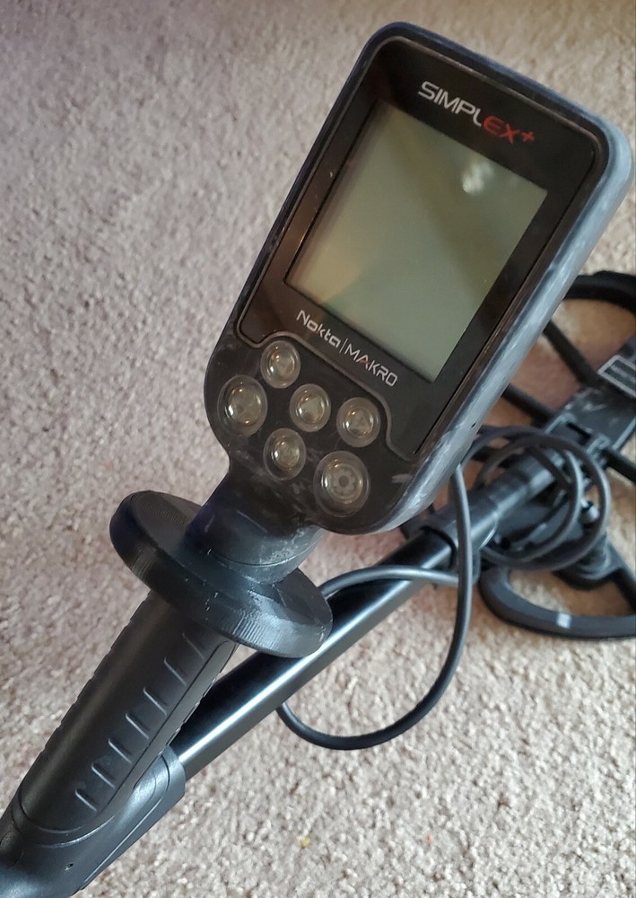 BLACK Nokta Makro Simplex+ Hand Grip Stop Version 1