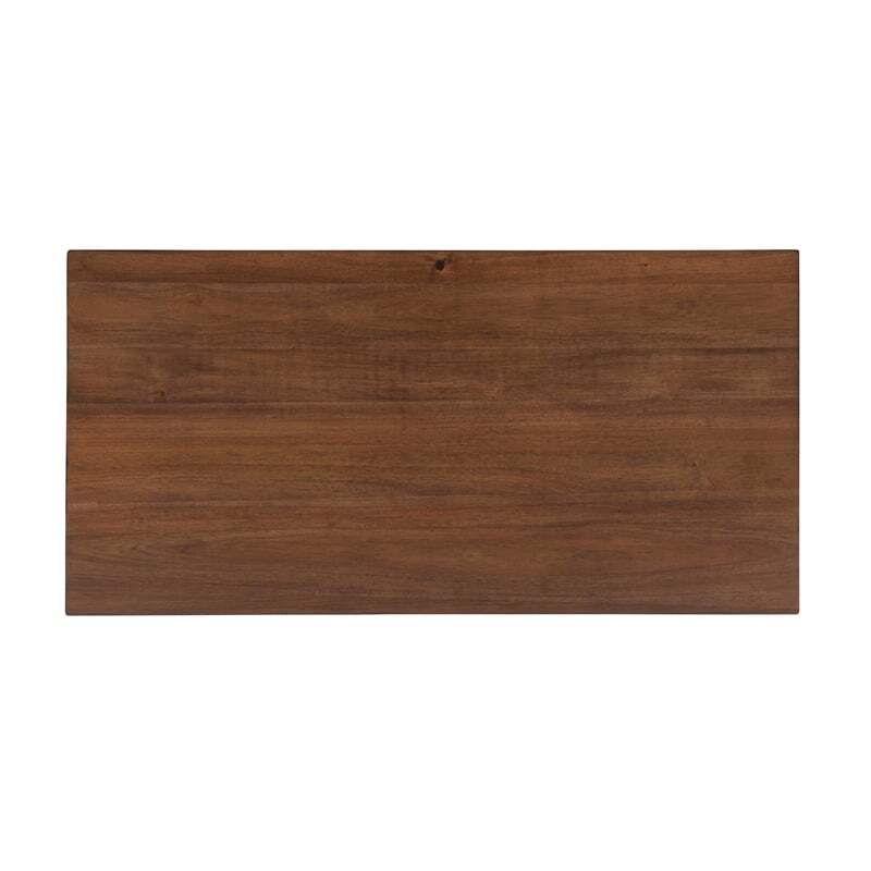 Linon Claridge 36" Wood Counter Height Pub Table in Rustic Brown