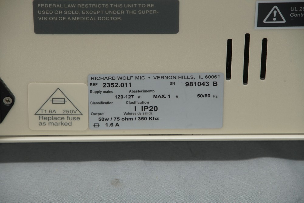 Wolf 2352 Bipolar Generator (R26)