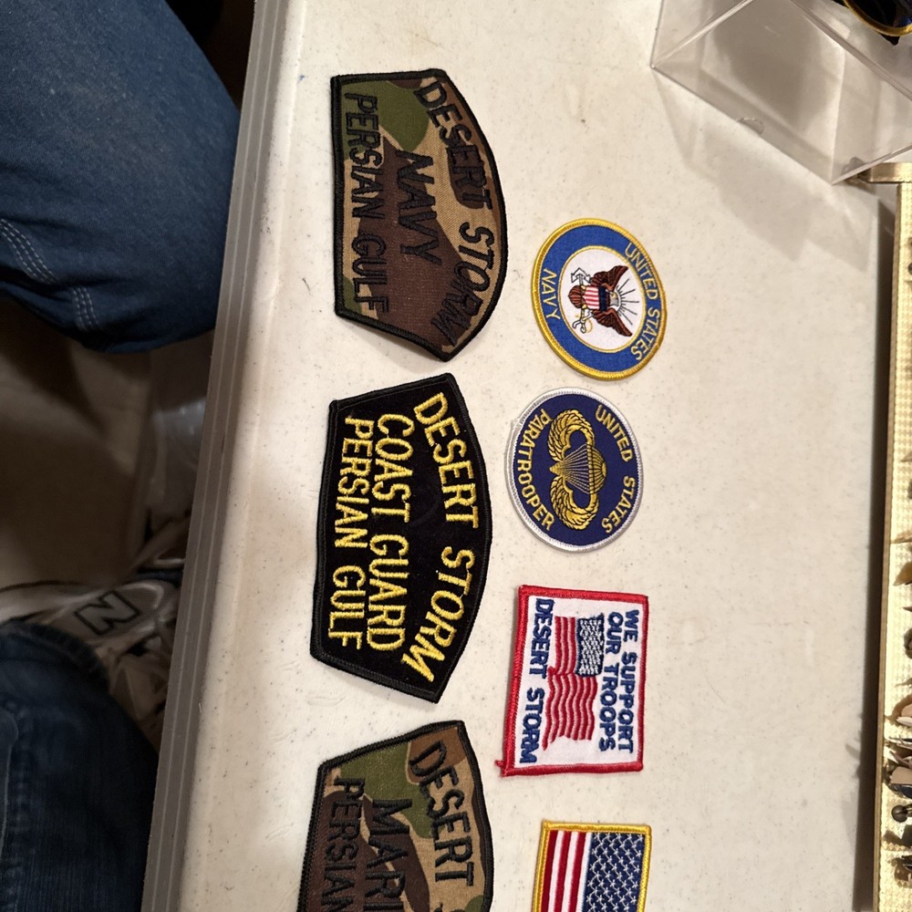 Desert Storm U.S.A. Persion Gulf Hat Cap Patch