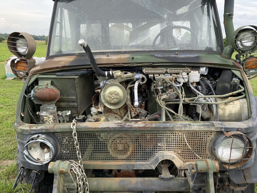 UNIMOG FLU419 Backhoe Loader 4WD