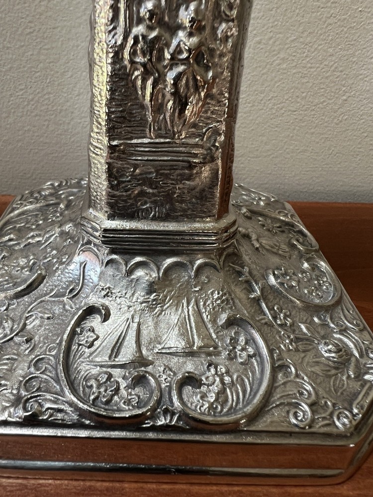 Early 20th Century Silverplate Candlesticks