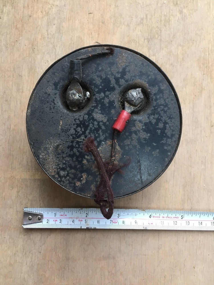 Vintage Oldham Amperes Meter Gauge