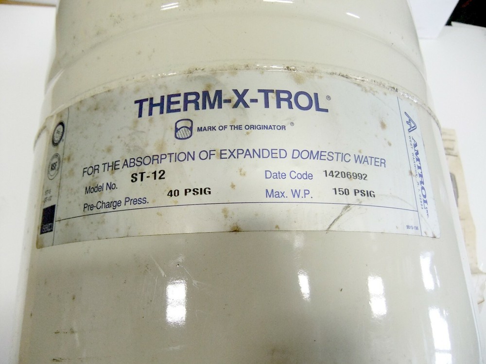 Amtrol ST-12 Therm-X-Trol Inline Thermal Expansion Absorber Tank