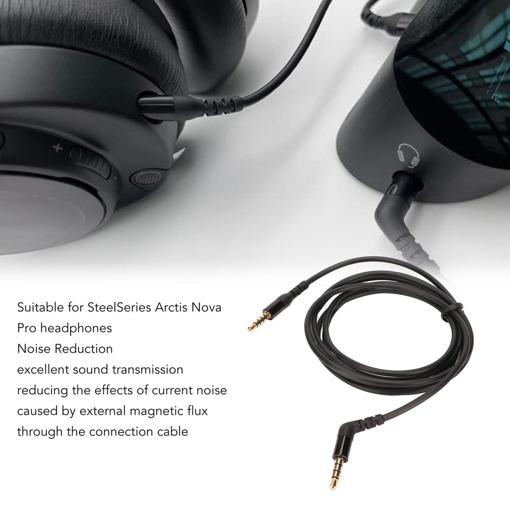 3.5mm Headphone Cable 4.9ft Replacement Headphone Sound Cable