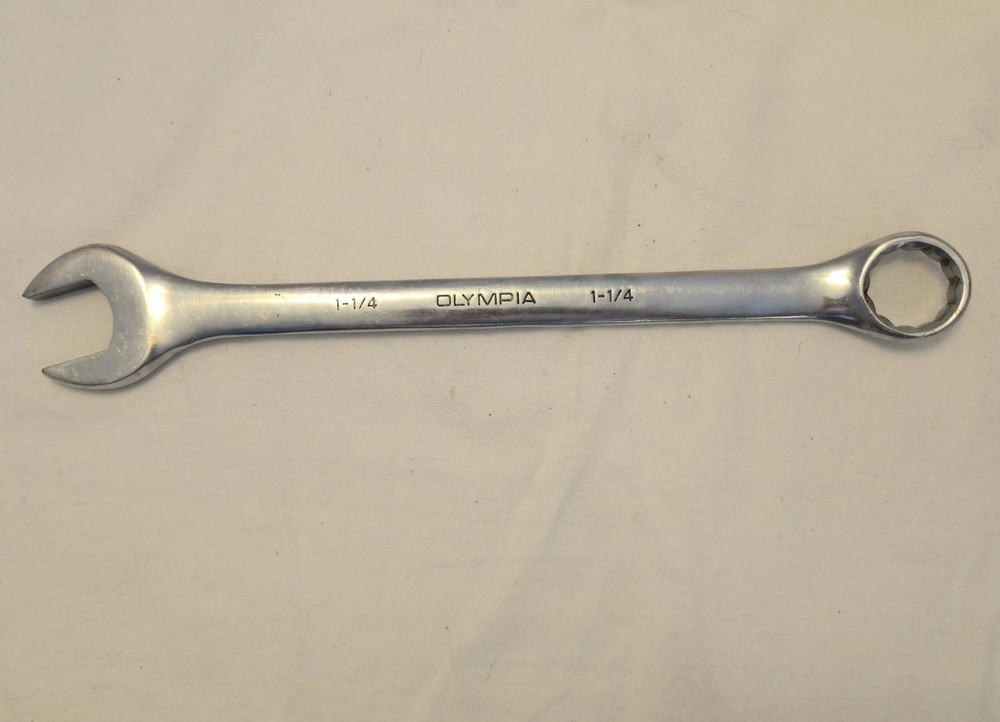 OLYMPIA 1-1/4” COMBINATION WRENCH Open End & Closed End