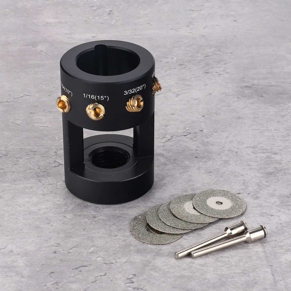 Tungsten Grinder & Sharpener Multi-Angle Offsets Head Tool For TIG Welding