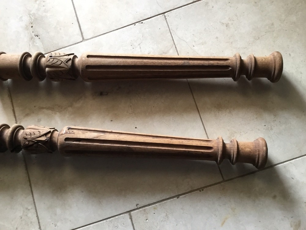 Antique Oak Pillars 2