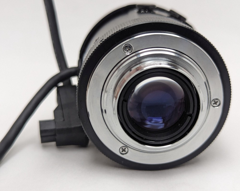 Panasonic GP-MF 602 Industrial Camera with Computar 12mm 1:1.2 Lenses - Working