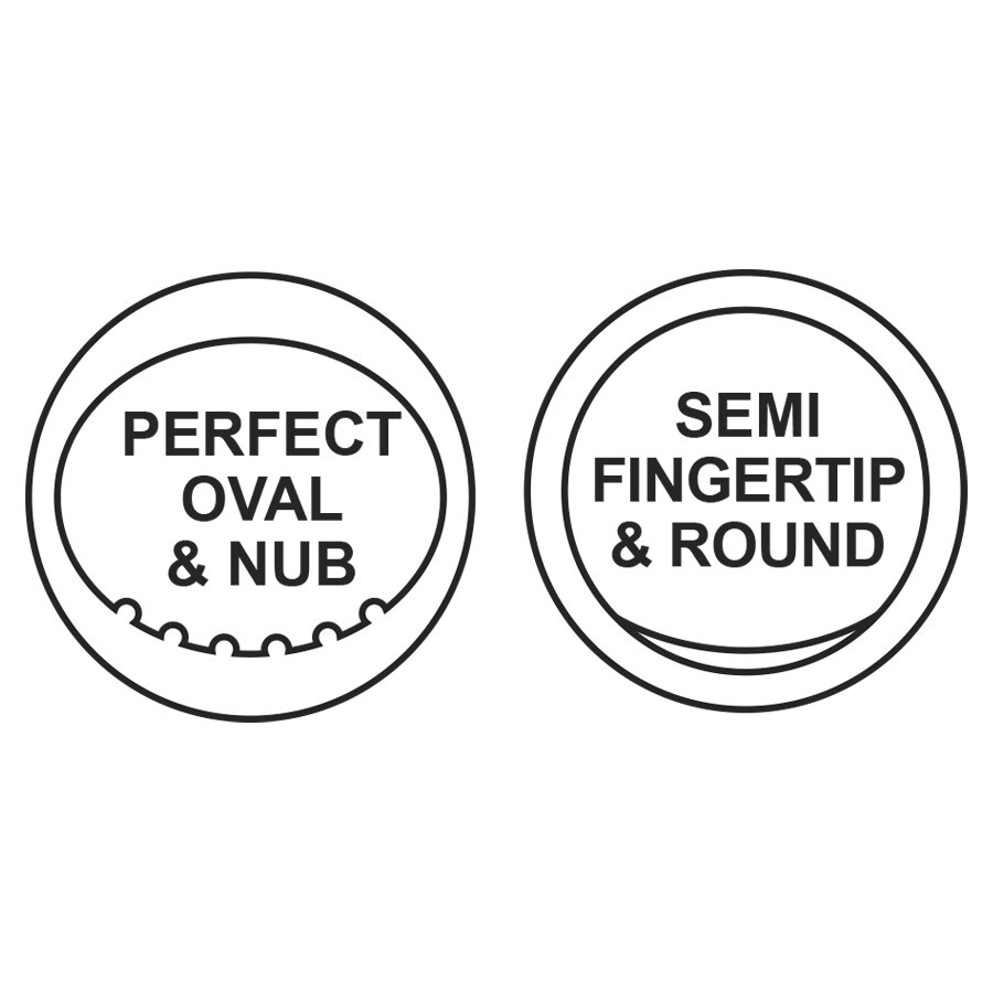 Turbo Quad2 Finger Inserts | Ice/Clear | 5 Pack + Glue