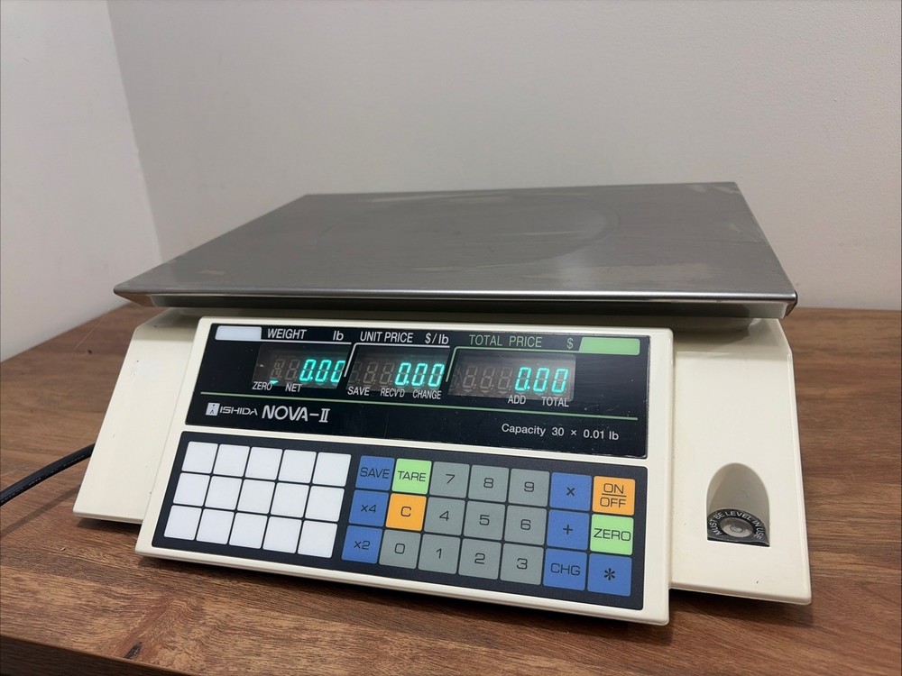 Ishida Counting Scale Nova-II Vintage Digital Scale