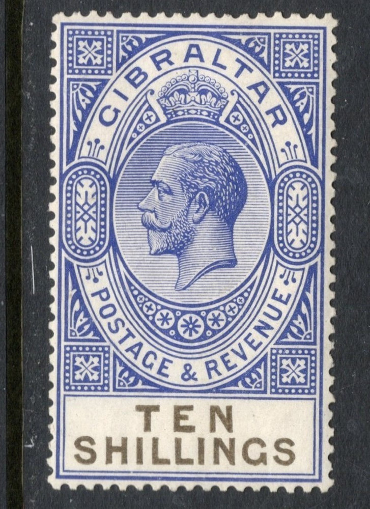 Gibraltar Scott 91 Mint Hinged - CV 37.50$
