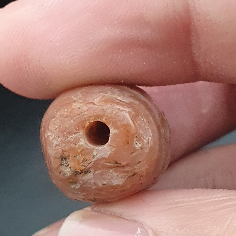 Ancient Reddish Brown Suleimani Agate Spiritual Amulet