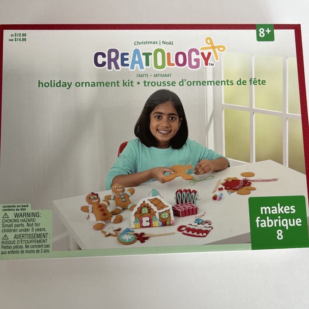 Christmas Creatology Holiday Ornament Kit Makes Ages 8+