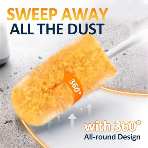 Multi Surface Duster Refills, 360-Degree Heavy Duty, 100 Count, Compatible