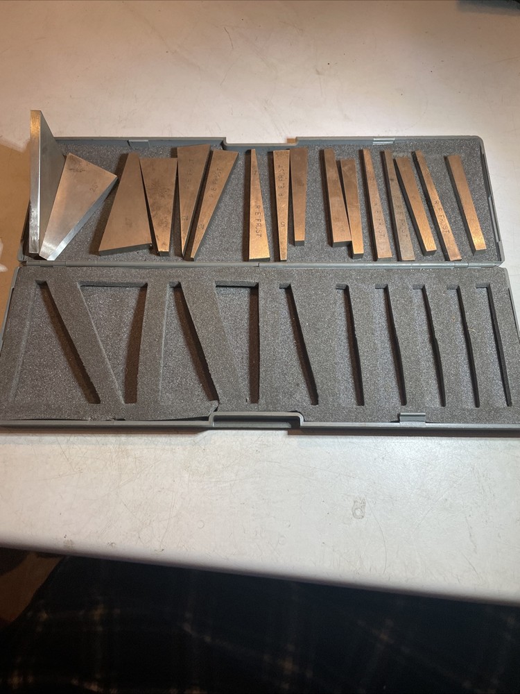 16 Piece Precision Angle Block Set 1-30 Degrees