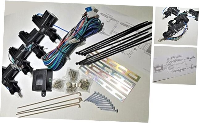 360 Degree - Central Power Door Lock Conversion Universal Locking System Kit 2