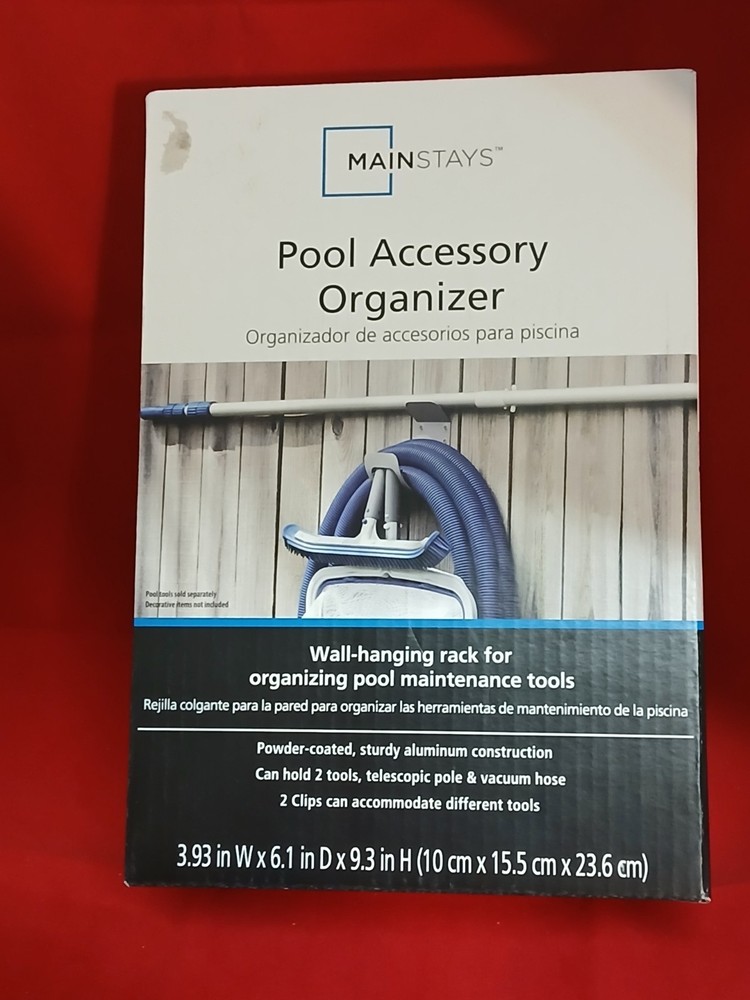Pool Accessory Wall Hanging Rack