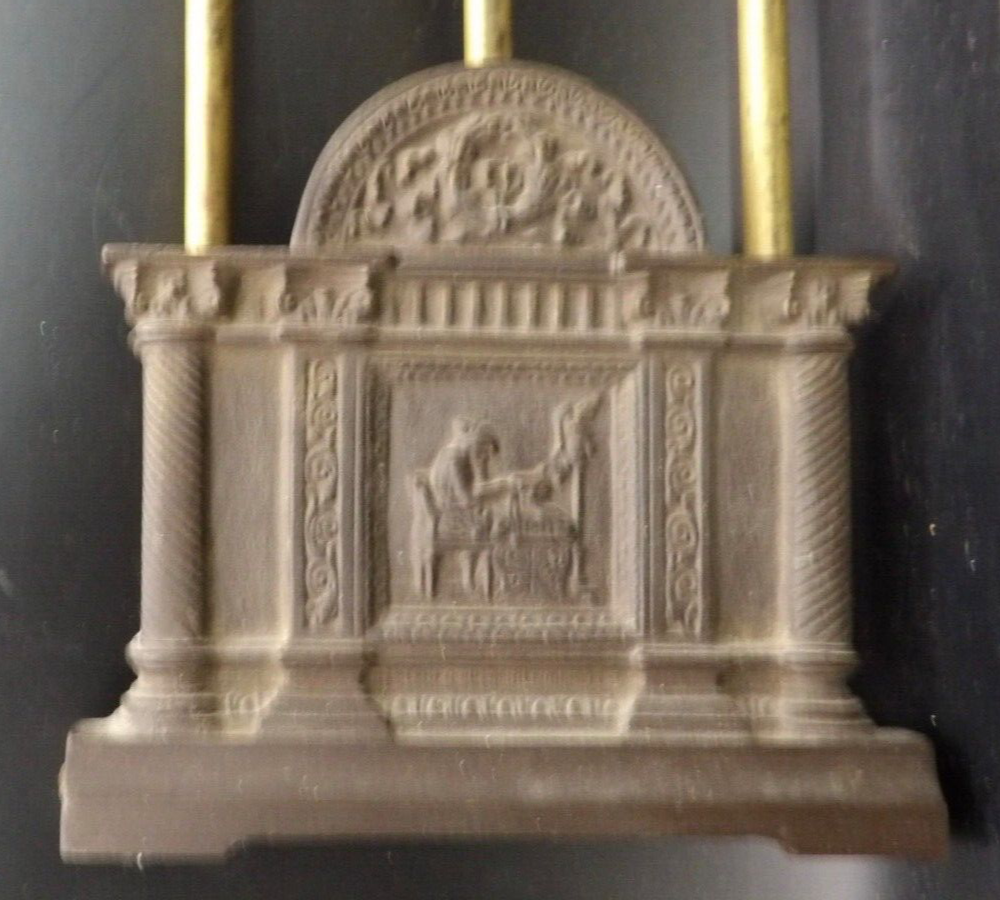 1920s Bronzed Cast Iron Expandable Bookend